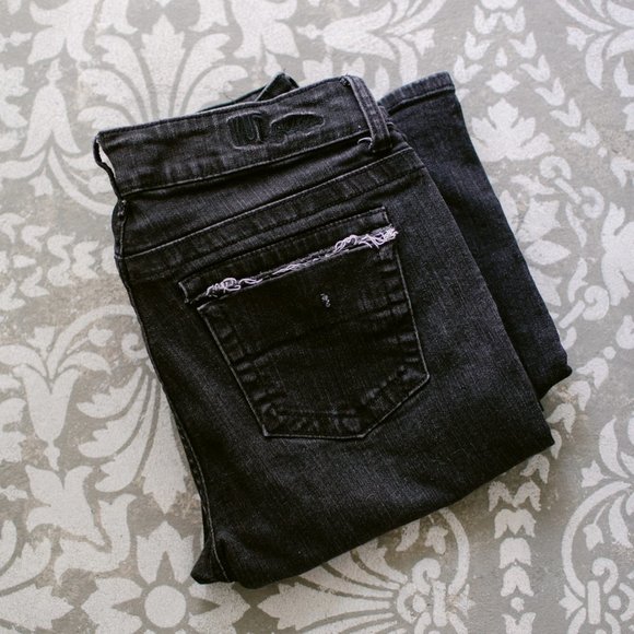 Kut from the Kloth Black Jeans Women's 6 Bootcut - Picture 1 of 6